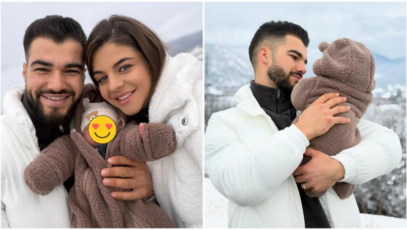 Colaj cu Iancu Sterp, fiul și soția