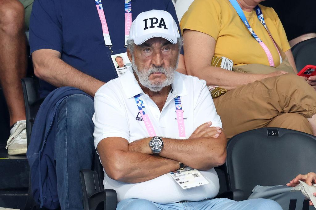 ion țiriac în tribune