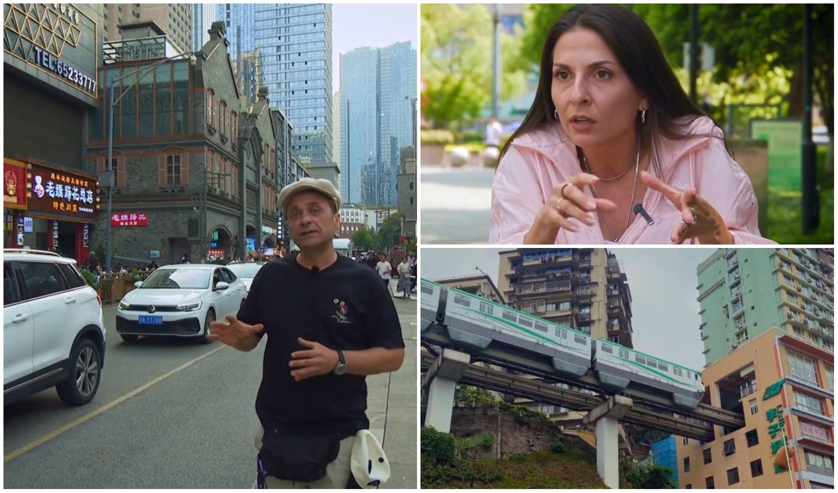 colaj foto cu imagini din china, surprinse la asia express-drumul matasii