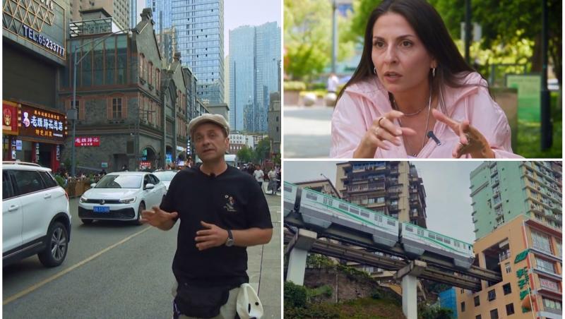 colaj foto cu imagini din china, surprinse la asia express-drumul matasii