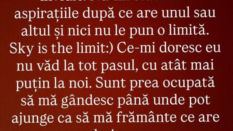 Christina Ich, declarații despre viața din online, celebritate și infidelitate