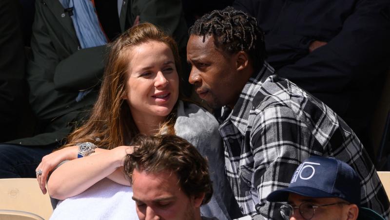 Elina Svitolina și Ga&euml;l Monfils