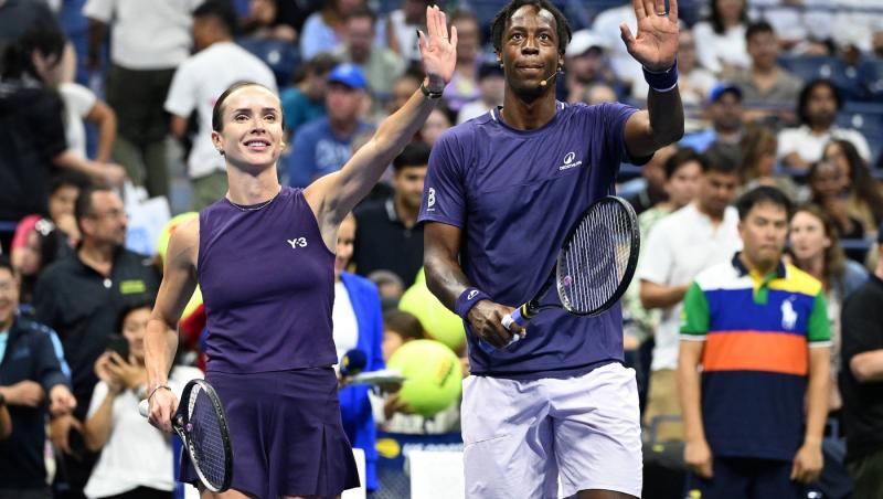 Elina Svitolina și Ga&euml;l Monfils
