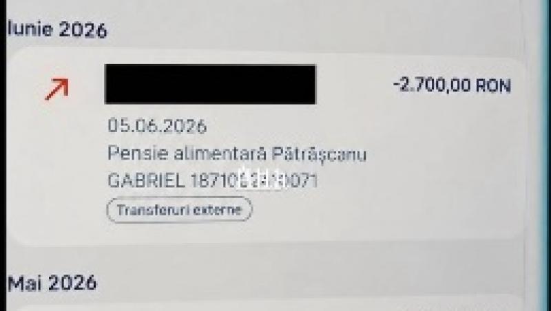 Gabi Bădălău, dovezi cu plăți de peste 80.000 de euro pentru copiii săi! Ce sume a făcut publice