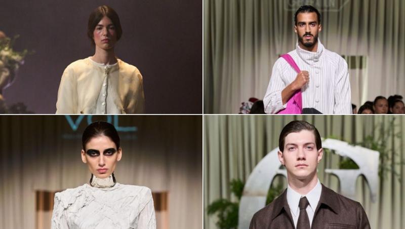 colaj modele pe podium la bucharest fasion week 2026