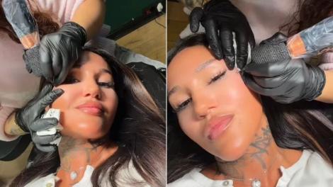 Frankie, ispita de la Insula Iubirii, și-a făcut &icirc;ncă două tatuaje pe față: &bdquo;Aveam deficit de cerneală&rdquo;