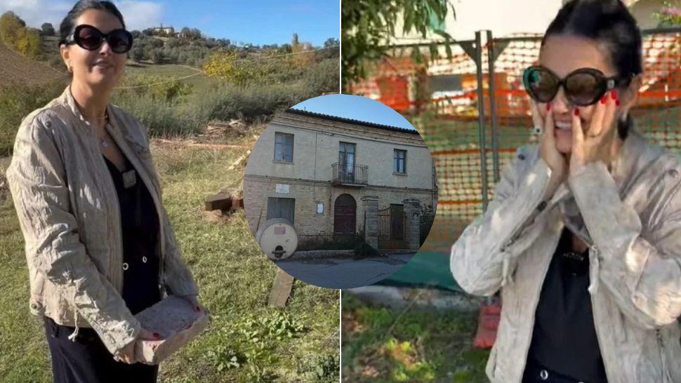 colaj gabriela cristea la casa din italia și casa înainte de demolare