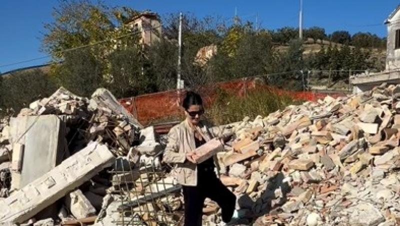 Cum arată casa Gabrielei Cristea din Italia, după începerea lucrărilor de renovare. Vedeta, surprinsă: „Șoc am avut”