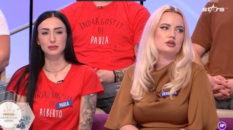 Veronica l-a acuzat pe Alberto că a jignit-o. Cum a răspuns concurentul și ce a urmat &icirc;ntre ei: "De ce să nu-mi spun părerea?"