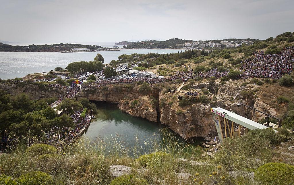 lacul vouliagmeni din grecia