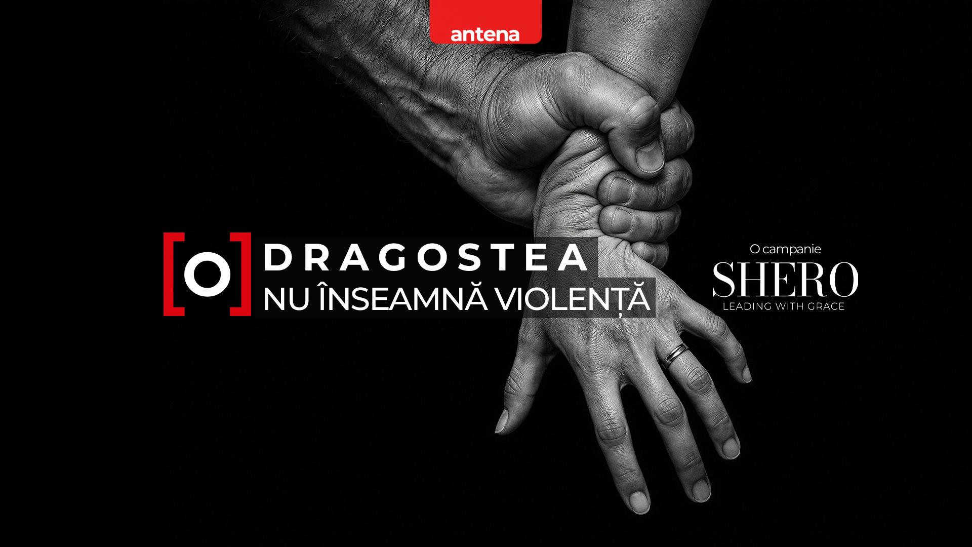 imaginea campaniei „Dragostea nu înseamnă violență”
