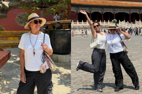 Ce au făcut Mirela Retegan și fiica ei după eliminarea de la Asia Express. Imaginile publicate dintr-un loc celebru din China