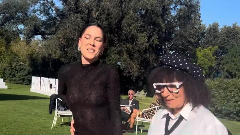 Mona Segall, așa cum rar apare în public. Cum s-a distrat pe ringul de dans alături de Irina Fodor, la ziua lui Richard Abou Zaki