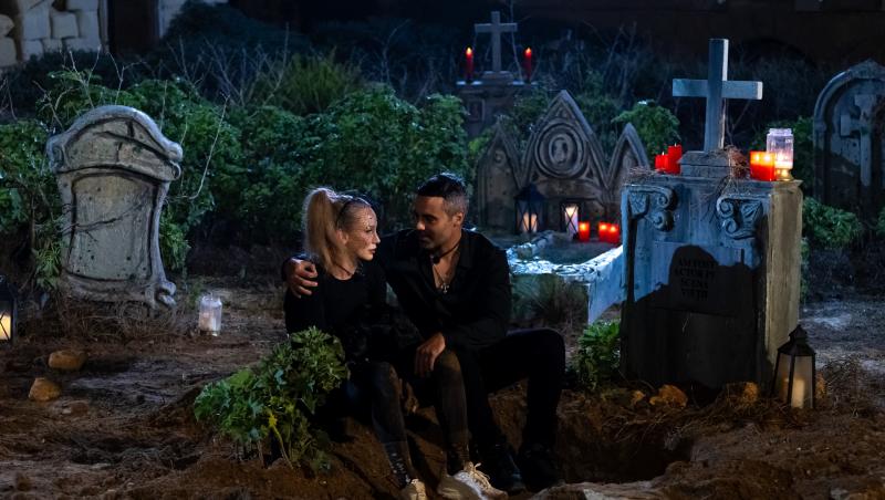După o seară în cimitir, acțiunea se mută diseară... în arenă, iar bărbații devin gladiatori, la Power Couple