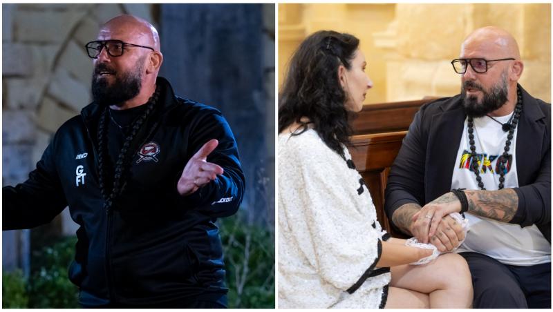 Colaj cu Cătălin Zmărăndescu și soția lui la Power Couple