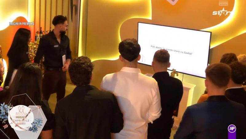 Mireasa, sezon 13. Alexandru și Giulia, prima noapte împreună! Ce au surprins camerele de filmat. Ce a recunoscut tânărul