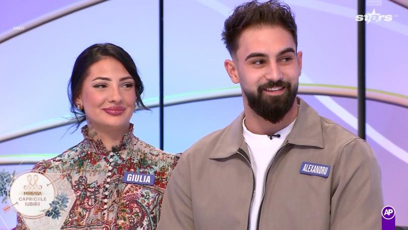 Mireasa, sezon 13. Alexandru și Giulia, prima noapte împreună! Ce au surprins camerele de filmat. Ce a recunoscut tânărul