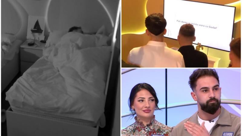 colaj foto cu giulia si alexandru la mireasa. capriciile iubirii