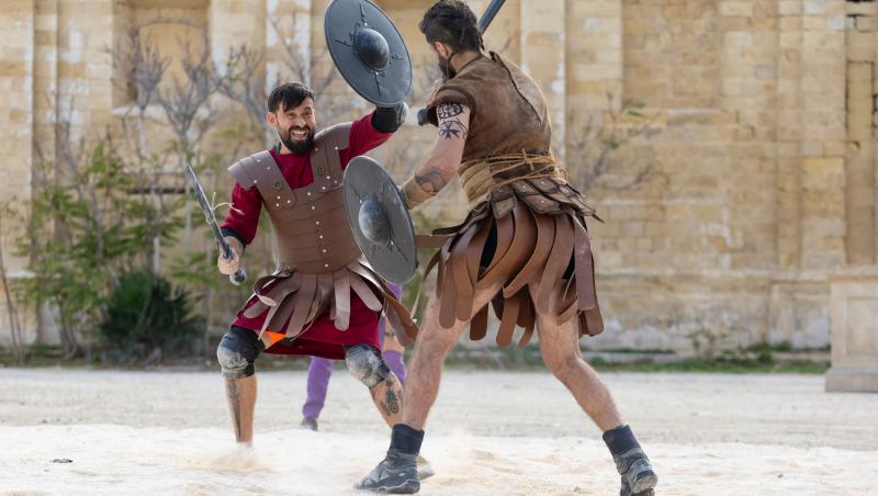 Cine e cascadorul din ediția 17 de Power Couple sezonul 3. Imagini incendiare cu luptătorul care impresionat telespectatoarele