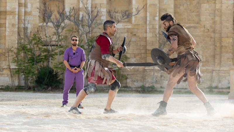 Cine e cascadorul din ediția 17 de Power Couple sezonul 3. Imagini incendiare cu luptătorul care impresionat telespectatoarele