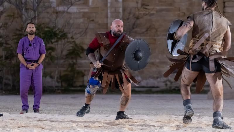 Cine e cascadorul din ediția 17 de Power Couple sezonul 3. Imagini incendiare cu luptătorul care impresionat telespectatoarele