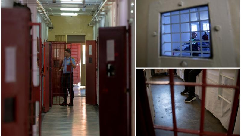 colaj foto cu imagini din inchisoare