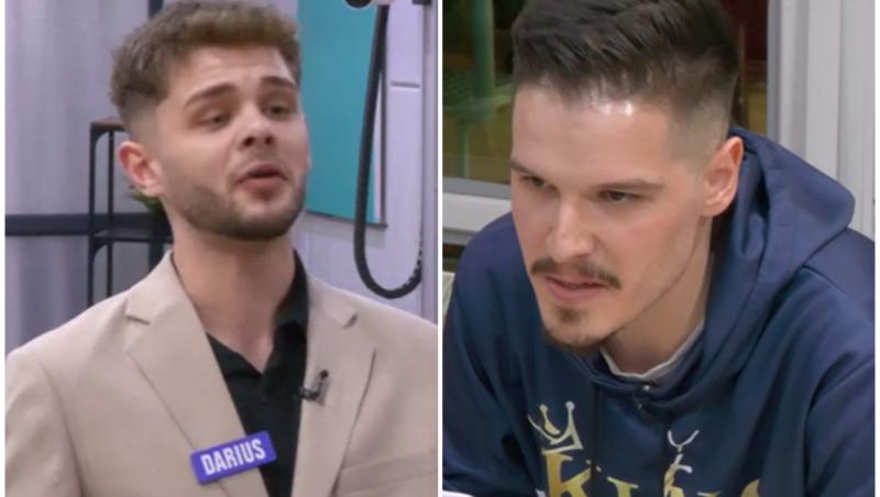 Mireasa, sezon 13. Conflict între Darius și Daniel. Spiritele s-au încins în casa băieților: „Ai ridicat tonul la mine”