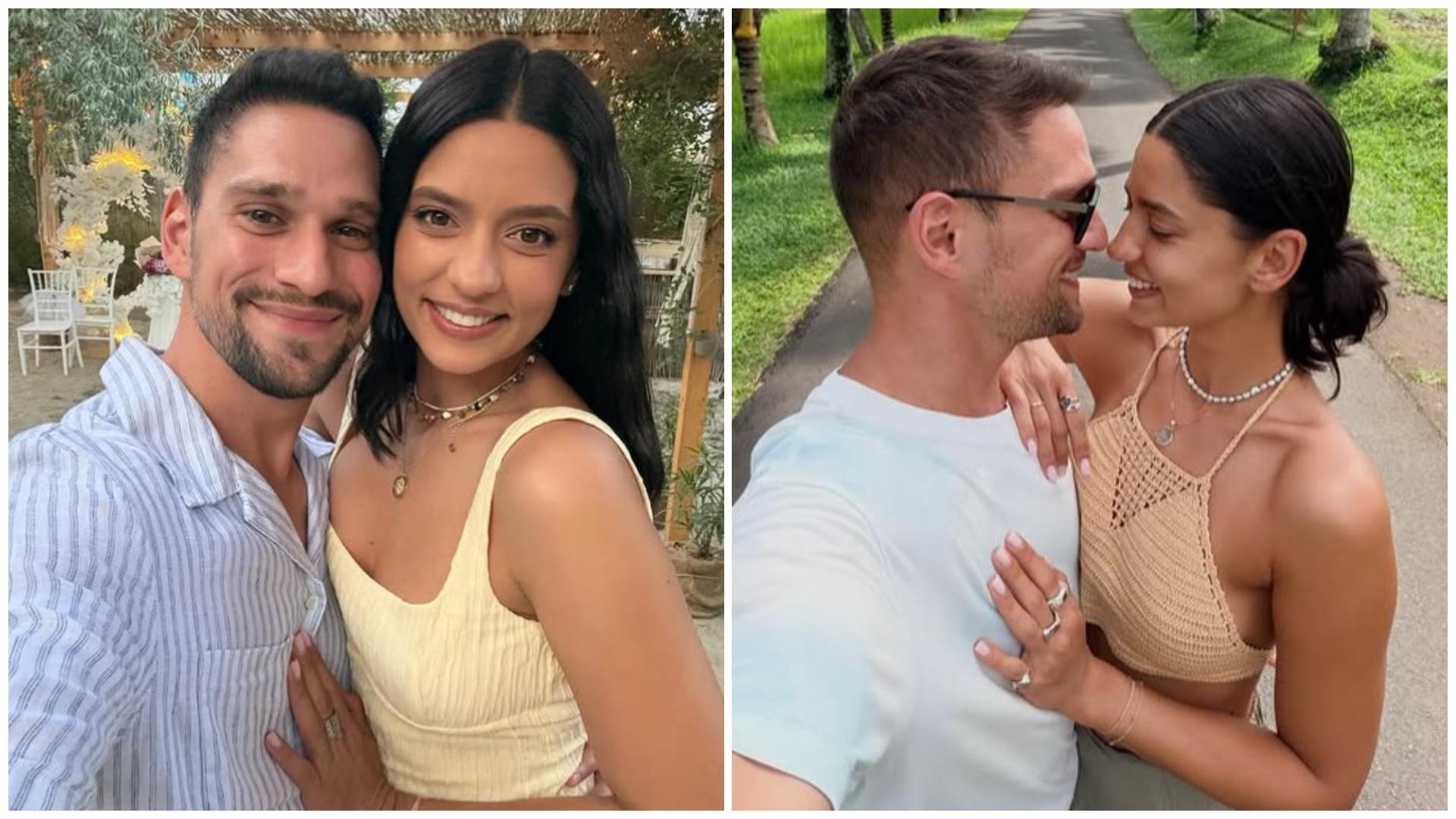 Colaj cu Vlad Gherman și Oana Moșneagu în două ipostaze diferite