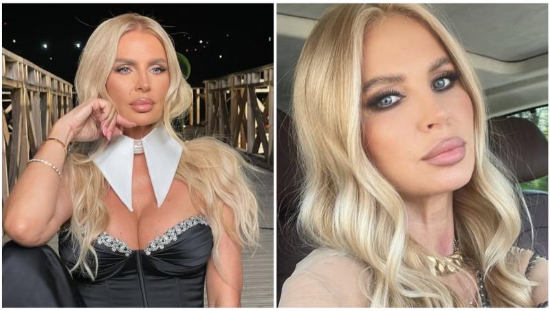 Colaj cu Andreea Marin &icirc;n doua ipostaze diferite