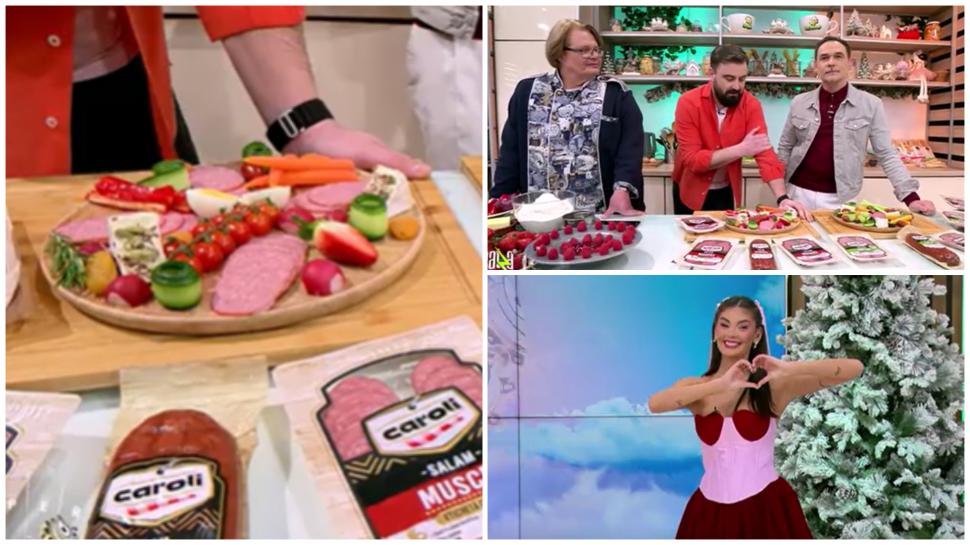 Cătălin Rizea și Vlăduț și-au răsfățat colegii de la Neatza cu două platouașe savuroase. Cum le-au pregătit