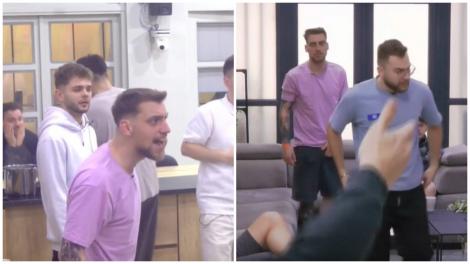 Mireasa, sezon 13. Darius și Adi, scandal de proporții &icirc;n casa băieților. Alan și Sebastian au intervenit. De la ce a pornit totul