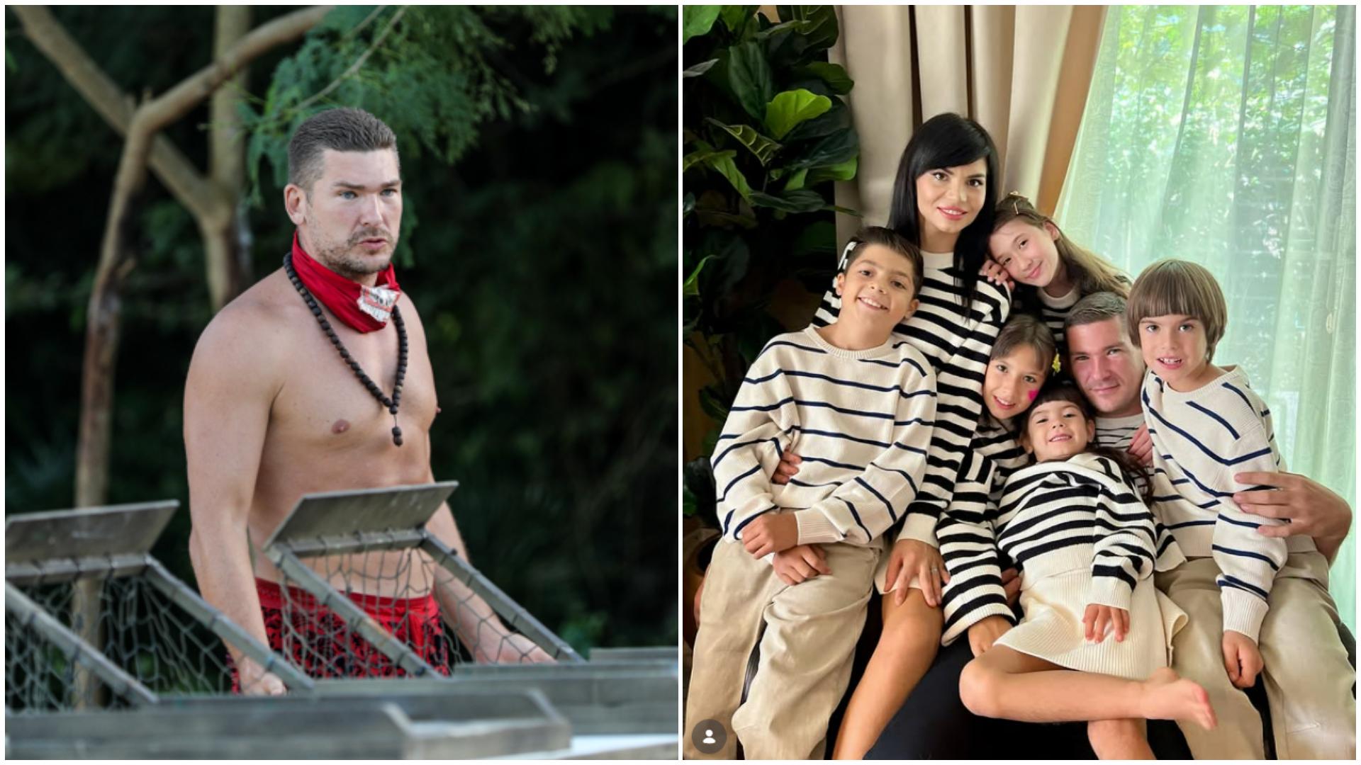 Colaj cu Călin DOnca li familia