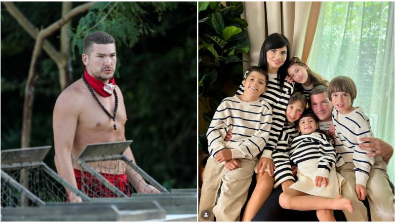 Colaj cu Călin DOnca li familia