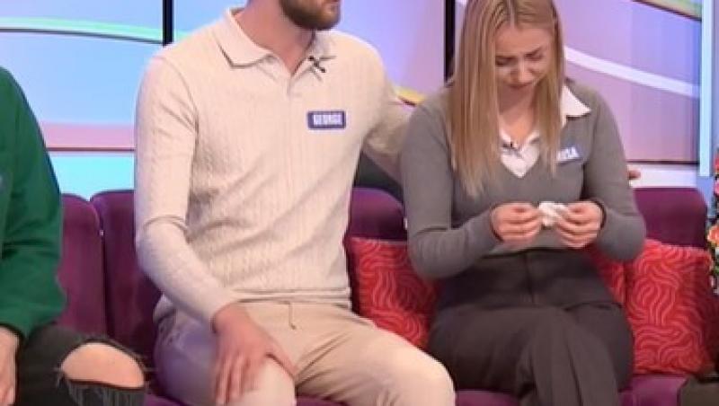 Mireasa, sezon 13. Larisa a izbucnit în lacrimi, în direct. De ce a supărat-o George: „Aproape în fiecare zi plângi”
