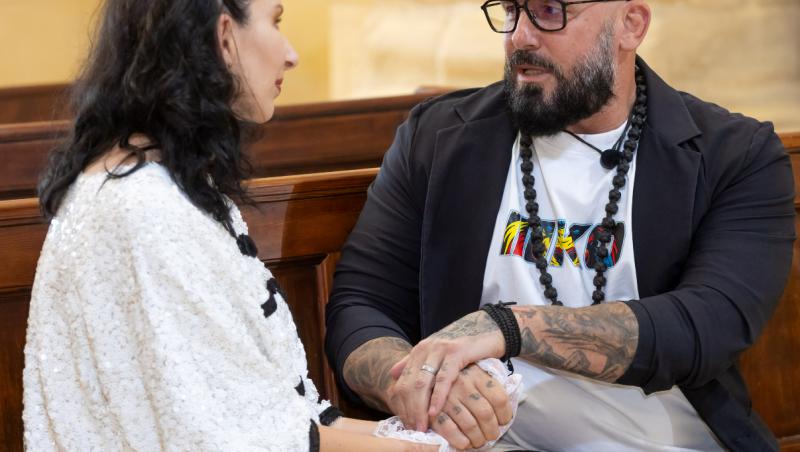 Cum au arătat în ziua nunții Cătălin și Luiza Zmărăndescu de la Power Couple. Imagini de la evenimentul emoționant