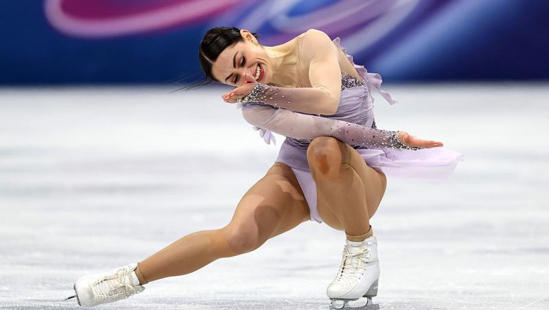 Julia Sauter, locul 17 la patinaj artistic, la JO de Iarnă. Ce a transmis ea după ce a bifat cea mai bună performanță a României