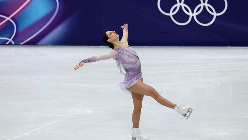 Julia Sauter, locul 17 la patinaj artistic, la JO de Iarnă. Ce a transmis ea după ce a bifat cea mai bună performanță a României
