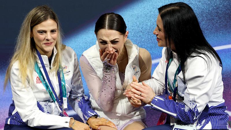 Julia Sauter, locul 17 la patinaj artistic, la JO de Iarnă. Ce a transmis ea după ce a bifat cea mai bună performanță a României