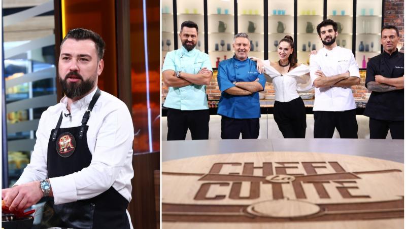 colaj foto cu alex dudoaia si poza cu irina fodor si juratii chefi la cutite