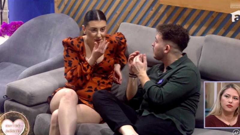 Mireasa, sezon 13. Sebastian și Roxana au oprit cunoașterea. Cei doi și-au adus mai multe reproșuri în live