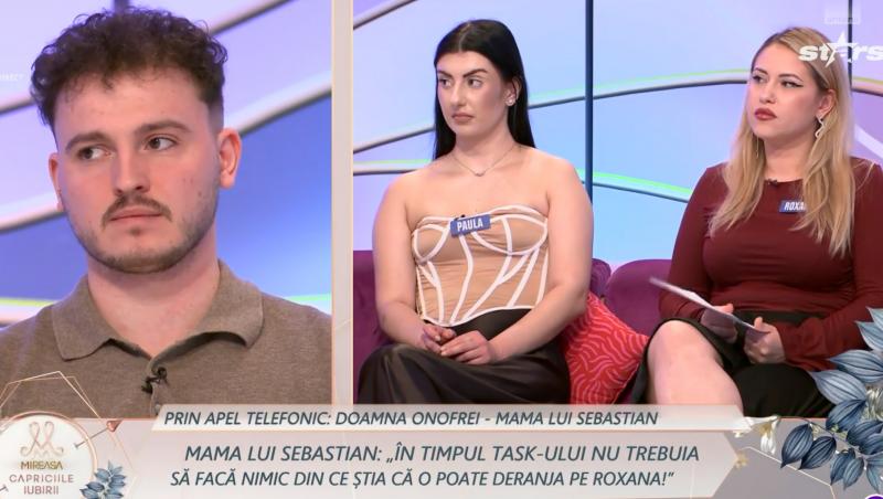 Mireasa, sezon 13. După ce Sebastian și Roxana au întrerupt cunoașterea, mama băiatului a sunat. Ce a avut de spus