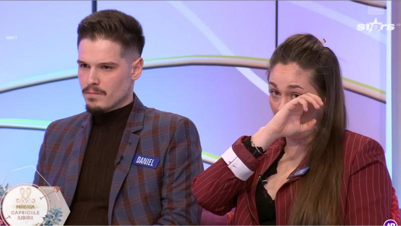 MIreasa, sezon 13. Claudia, cu ochii în lacrimi după ce s-a simțit jignită de Daniel: „Pentru mine e deranjant...”