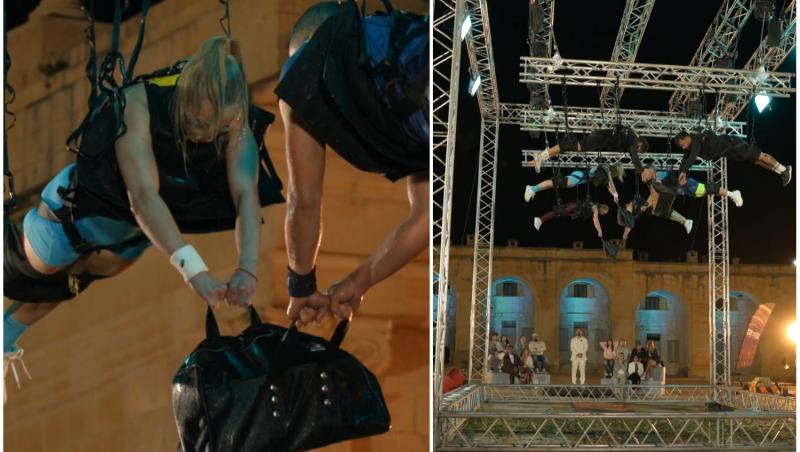 colaj foto cu razvan banica si sandra izbasa si poza cu dani otil si ceilalti finalisti de la power couple romania