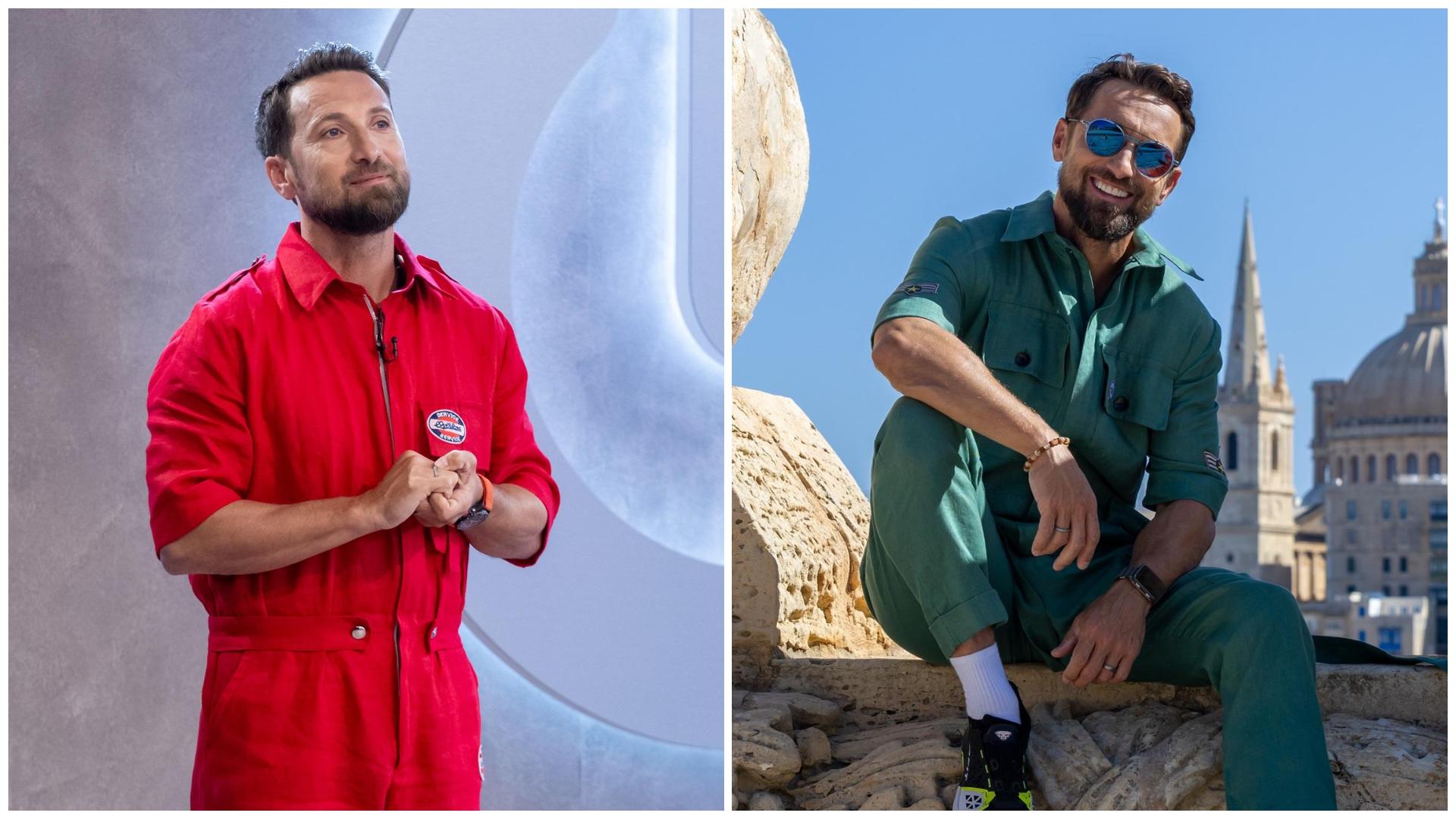 Colaj cu Dani Oțil în două ipostaze diferite la Power Couple România