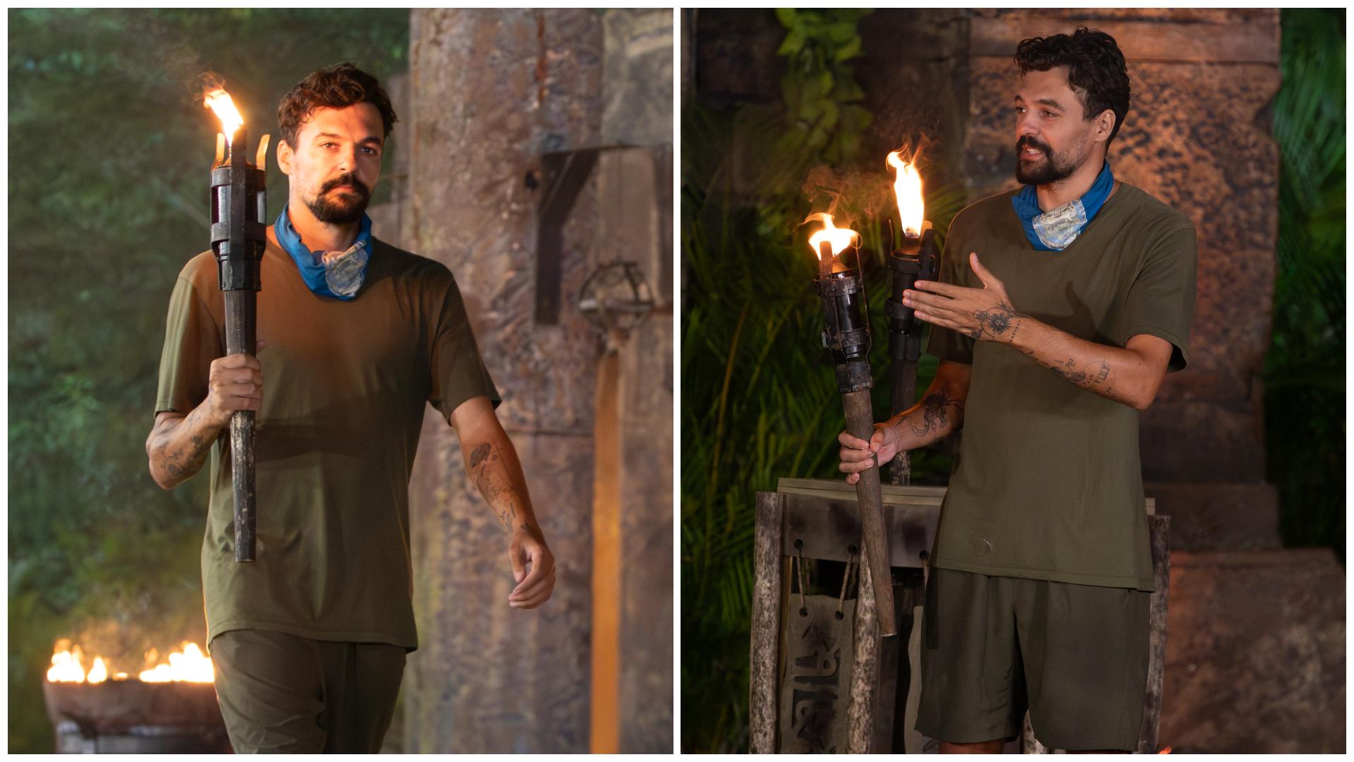 Colaj cu Adi Petre în două ipostaze diferite la Survivor 2026