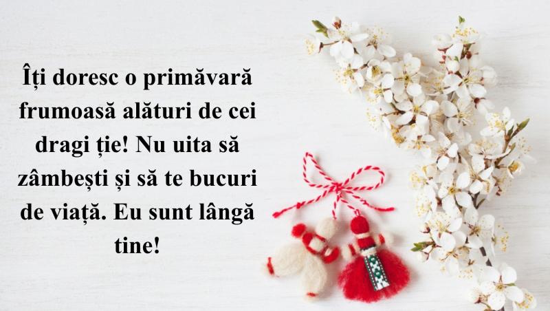 Mărțișor 2026: Felicitări cu „O primăvară frumoasă”, urări și SMS-uri pentru femei de 1 Martie