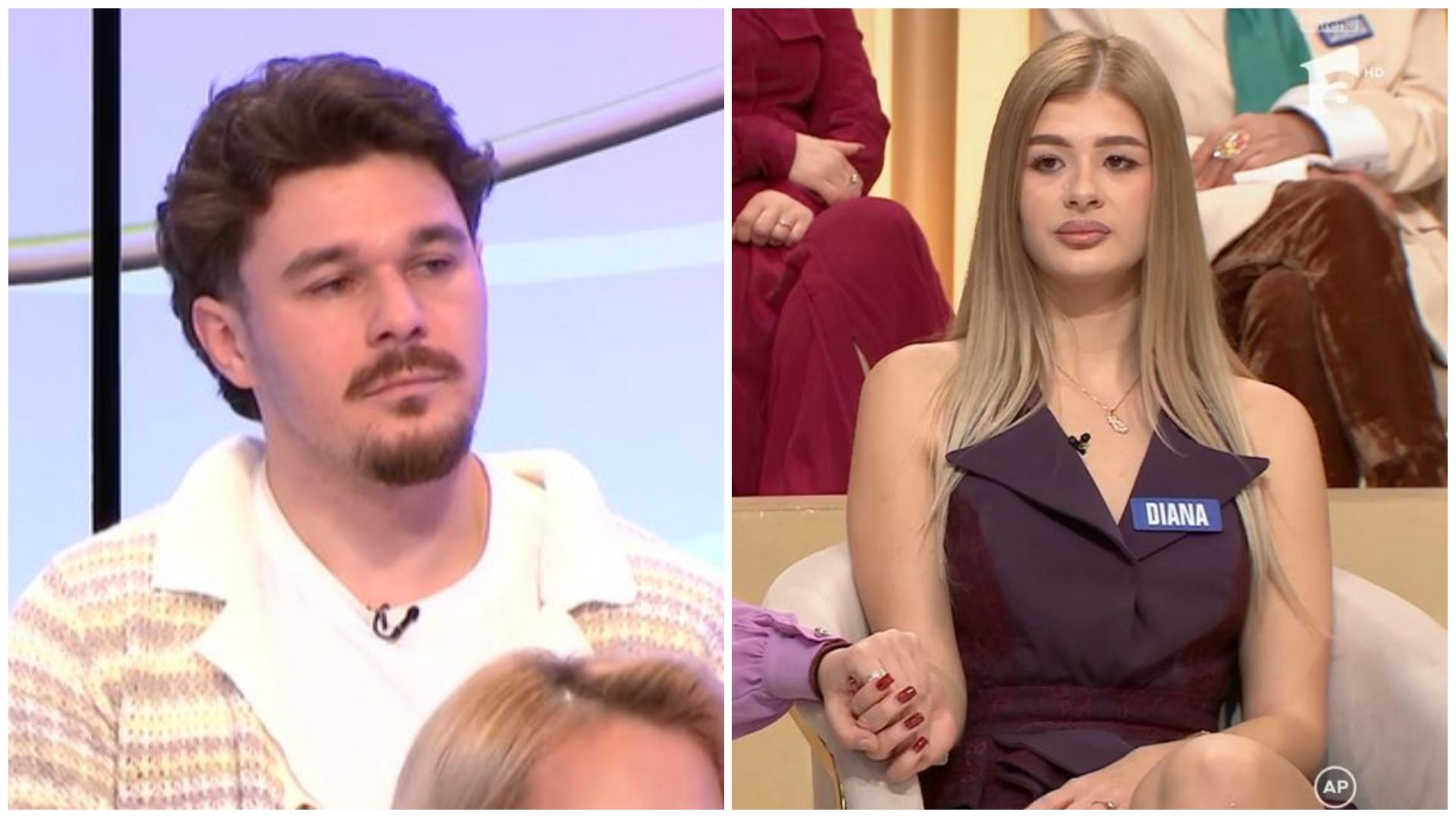 Colaj cu Marian și cu Diana la Mireasa în două ipostaze diferite