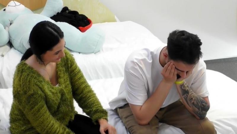 Mireasa, sezon 13. Alexandru i-a spus Giuliei că o fată îi aruncă priviri intense. Despre cine este vorba: „Se uită la mine!”