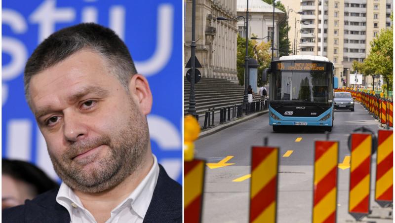 colaj foto cu ciprian ciucu si autobuz stb