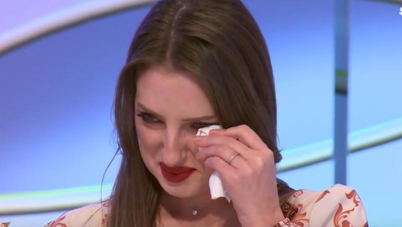 Mireasa, sezon 13. Daniela, cu ochii în lacrimi în direct. Fata nu vrea să mai fie implicată în discuțiile despre Darius